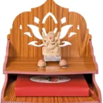 Handcrafted wooden home decorative temple