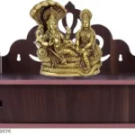 Handcrafted wooden home decorative temple